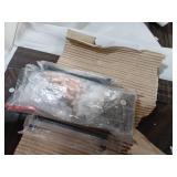 Farmhouse TV Stand with Barn Door Media Console Entertainment Center with Storage Cabinets - Retail: $149