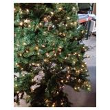 Yaheetech 9Ft Pre-lit Artificial Christmas Tree - Retail: $170