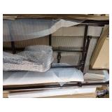 ChaletPosh Brown Traditional Sofa bed Twin  - Retail: $187