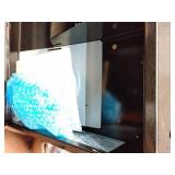 VISSANI  30 in. 240 CFM Convertible Under Cabinet Range Hood in Black with Lighting and Charcoal Filter (See Details) - Retail: $99