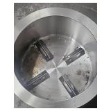 HotShot Smokeless 19.5  Round Portable Wood Burning Stainless Steel Fire Pit with Carry Bag - Retail: $99