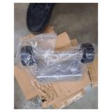 OuterMust 48,000 BTU Steel Propane Standing Pyramid Patio Heater with Wheels Ideal for Backyard Balcony 6-8 people - Retail: $189