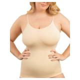 SHAPERMINT Womens Tops - Scoop Neck Cami Body Shaper for Women, Shapewear Tummy Control, Camisole Tank Tops for Women Size- Medium