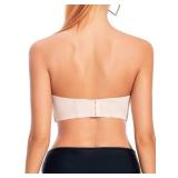 Dvpol 42ddd Bras for Plus Size Women 42F Beige Pink