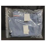 Alimens & Gentle Mens Solid Oxford Shirt Long Sleeve Dress Shirt Work Casual Button Down Shirts with Pocket,Navy,3X-Large