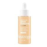Neutrogena Healthy Skin Sensitive Skin Serum Foundation with Pro-Vitamin B5, Color Correcting & Pore Minimizing Liquid Foundation & Face Serum, Buildable Coverage, Light 03, 1 oz