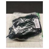 Fablinic Women Y2k High Waisted Straight Leg Relaxed Fit Camo Cargo Tactical Boyfriend Pants with 6 Pockets Streetwear Rock Concert Hippie Hip Hop Dance Edc Rave Outfits Military Clothes,Black,Large