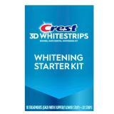 Crest 3D Whitestrips Whitening Starter Kit Teeth Whitening Kit, 10 Treatments, Each with 1 Upper/1Lower, 20 Strips Crest 3DWhite Teeth Whitening Strips