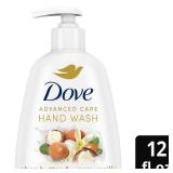 Dove Advanced Care Hand Soap  Shea Butter and Warm Vanilla  12 fl oz