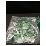 EVAbaby Sexy Women Halter Neck Bra Top Thong  Mini Micro Bikini Set Silver  ONE SIZE FITS MOST