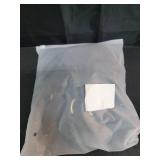 Kaei&Shi Garter Belt Thong Lingerie For Women,Strappy Hollow Out Underwire Racerback Sexy Lingerie,Harness Garter Leg Strap Matching 4 Piece Lingerie Set Petite Boudoir Black Small