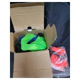 NatNarr Inflatable Alien Costume, Halloween Blow up Costumes Ride On Alien Costume, Funny Cosplay Costumes, ADULT SIZE