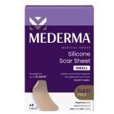 Mederma Medical Grade Silicone Scar Sheets - Improves Appearance of Old & New Scars from Injury, Burn & Surgery, Breathable & Flexible, 4 Count