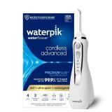 Waterpik Cordless Advanced 2.0 Water Flosser For Teeth, Gums, Braces, Dental Care With Travel Bag and 4 Tips, ADA Accepted, Rechargeable, Portable, and Waterproof, White WP-580, Packaging May Vary