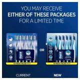 Oral-B Pro Clean Cross Action Toothbrushes, Deep Plaque Removal, 6 Count