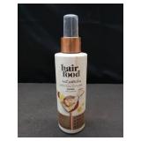 Hair Food Coconut & Argan Oil Heat Protectant Leave-In Spray for All Hair Types, 450°F Heat Protection, Sulfate-Free, Paraben-Free, Dye-Free, Alcohol-Free, Adds Shine, 6.4 Fl Oz