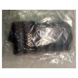 wfljl Crochet Cat Ear Beanie for Women - Goth Y2K Slouchy Knit Hat with Fox Ears & Pompoms, Trendy Animal Hats Accessories Dark Gray