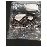 Avidlove Lingerie Set for Women Mesh Bra and Panty Sets 2 Piece Sexy Underwear Sheer Babydoll Outfits Cheetah Print 2X