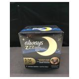 Always ZZZ Overnight Period Underwear - S/M - 7ct