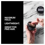 Redken Brews Clay Pomade For Men - Volumizes Fine And Medium Hair With Long-Lasting High Hold and Matte Finish