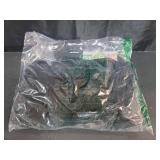 PRETTYGARDEN V Neck Polo Collared Ruched Button Down Shirts Long Sleeve Solid Color Cropped Shirt Spring Fashion Outfits (Black, Small)