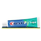 Crest + Scope Whitening Toothpaste, 5.4 Oz Tube - Anticavity Fluoride Toothpaste, Fresh Breath, Kills Germs - Tartar Protection, Enamel Protection - Minty Fresh Flavor