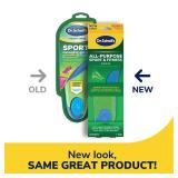 Dr. Scholls Sport Insoles - Superior Shock Absorption and Arch Support to Reduce Muscle Fatigue and Stress on Lower Body Joints for Women Size 6-10