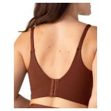 SHAPERMINT Bras for Women - Lingerie Bra, Bralettes for Women with Support, No Underwire Plus Size Bras for Women Chocolate, 3XL