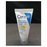 CeraVe Ultra-Light Moisturizing Lotion With SPF 30, Daily Face Moisturizer with SPF, Formulated with Hyaluronic Acid & Ceramides, Broad Spectrum SPF, Oil Free, Matte Finish, 1.7 Ounce