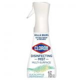 Clorox Disinfecting Mist Spray - Eucalyptus Peppermint 16 Oz