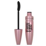 Maybelline Lash Sensational Waterproof Mascara, Lengthening and Volumizing for a Full Fan Effect, Brownish Black, 1 Count
