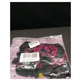 RSLOVE Women Lingerie Set with Garter Belt Lace Lace Teddy Babydoll Strappy Exotic Bra and Panty Set (No Stockings) Black and Pink S