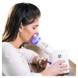 MABIS Facial Steamer, Steam Inhaler, FSA Eligible, Vaporizer or Vocal Steamer with Aromatherapy Diffuser and Soft Face Mask for Cleansing, Sinus Pressure, Congestion, Colds and Cough, 25mL