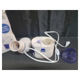 MABIS Facial Steamer, Steam Inhaler, FSA Eligible, Vaporizer or Vocal Steamer with Aromatherapy Diffuser and Soft Face Mask for Cleansing, Sinus Pressure, Congestion, Colds and Cough, 25mL