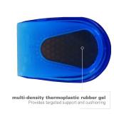 Spenco Gel Heel Cup Shoe Inserts for Pain Relief from Heel Spurs or Bruising, Medium/Large