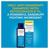 Nizoral Anti-Dandruff Shampoo with 1% Ketoconazole, 14 Fl Oz, Fresh Scent, Anti Fungal Shampoo