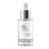 Neutrogena Hydro Boost Glow Booster Primer & Serum, Hydrating & Moisturizing Face Serum-to-Primer Hybrid, Infused with Purified Hyaluronic Acid & Designed to Instantly Hydrate, 1.0 fl. oz