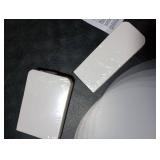 AHUAWA 6Pcs Buffet Risers, Foldable Food Risers for Buffet Table, 12 Reusable Cardboard Display Risers Cylinder Stands with Acrylic Plates for Party, Wedding, Catering & Birthday Decor