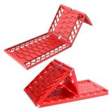 WawaAuto Foldable Emergency Tire Traction Pad, Car Escaper, Ideal to Unstuck Your Car From Snow, Ice, Mud and Sand -2 Pack