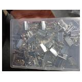 CUARUSUIKA Binder Clips, 50 Pack, 0.75 in Small Paper Clips for Office, Silver