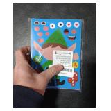 Joy Bang Christmas Stickers for Kids, 30 Sheets Make Santa Snowman Face Stickers Christmas Crafts for Kids Xmas Activities Games Xmas Party Favors Supplies Stocking Stuffers