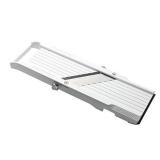 Benriner Mandoline Slicer with 4 Blades, Japanese Stainless Steel, BPA Free, 12.75 x 3.625-Inches, Beige