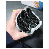 QUMY Dog Shoes for Large Dogs, Medium Dog Boots & Paw Protectors for Winter Snowy Day, Summer Hot Pavement, Water-Resistant in Rainy Weather, Outdoor Walking, Indoor Hardfloors Skid-Resistant Sole