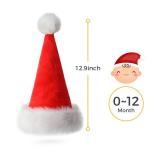 BOSONER Baby Christmas Hat - Toddler & Newborn Santa Claus Hats for Baby Girl & Boy