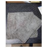 MIULEE Pack of 2 Couch Throw Pillow Covers 18x18 Inch Dark Gray Modern Boho Accent Decorative Pillow Covers Soft Chenille Farmhouse Cushion Covers for Home Decor Bed Sofa Living Room