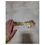 URROMA Gold Reflective Napkin Holder Rings, BULK Crown Paper Napkin Rings Buckles Holder for Wedding Dinner Party Celebration Table Centerpieces Decor