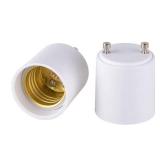 Onite GU24 to E27 E26 Adapter for LED Bulb, GU24 to Medium Base Converts Your Pin Base Fixture to Standard Screw-in Lamp Socket