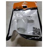 Onite GU24 to E27 E26 Adapter for LED Bulb, GU24 to Medium Base Converts Your Pin Base Fixture to Standard Screw-in Lamp Socket