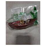 Kurt S. Adler Noble Gems 5-Inch Glass Gondola Ornament for Christmas