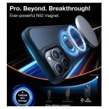 TORRAS Magnetic Shockproof for iPhone 16 Pro Max Case, [Fit for MagSafe] [Military-Grade Drop Tested] Translucent Slim Protective for iPhone 16 Pro Max Case Anti-Fingerprint Anti-Scratch, Black